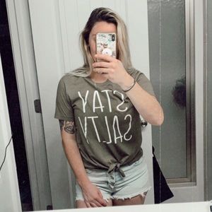 Stay salty tee